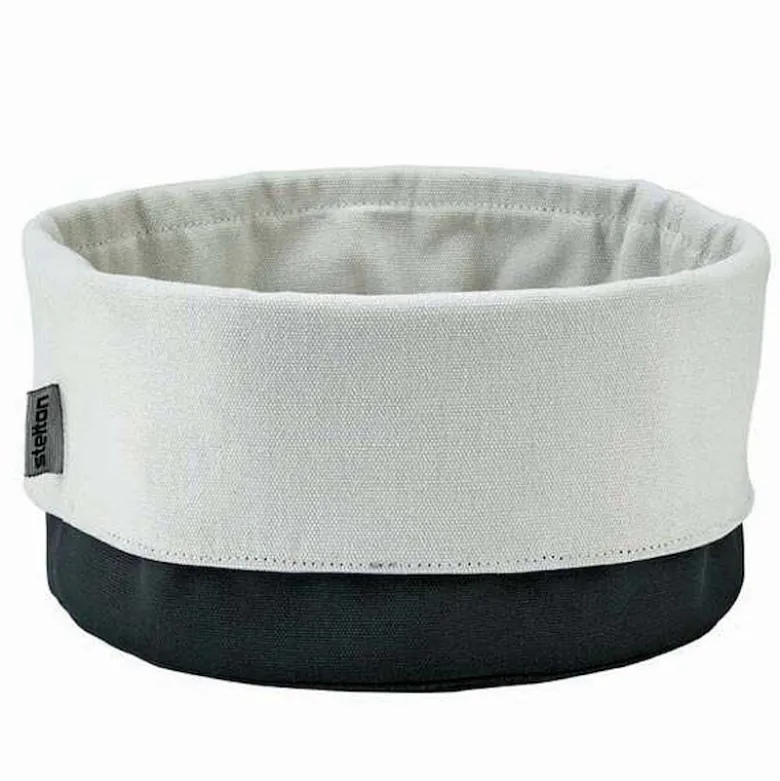 Stelton brødpose stor sort/sand