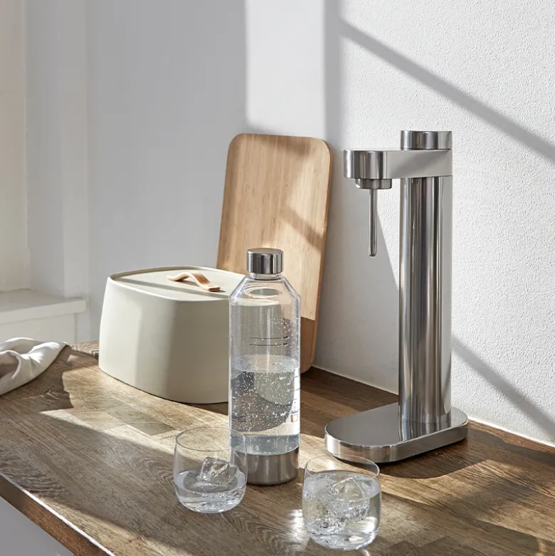 Stelton Brus sodavandsmaskine steel