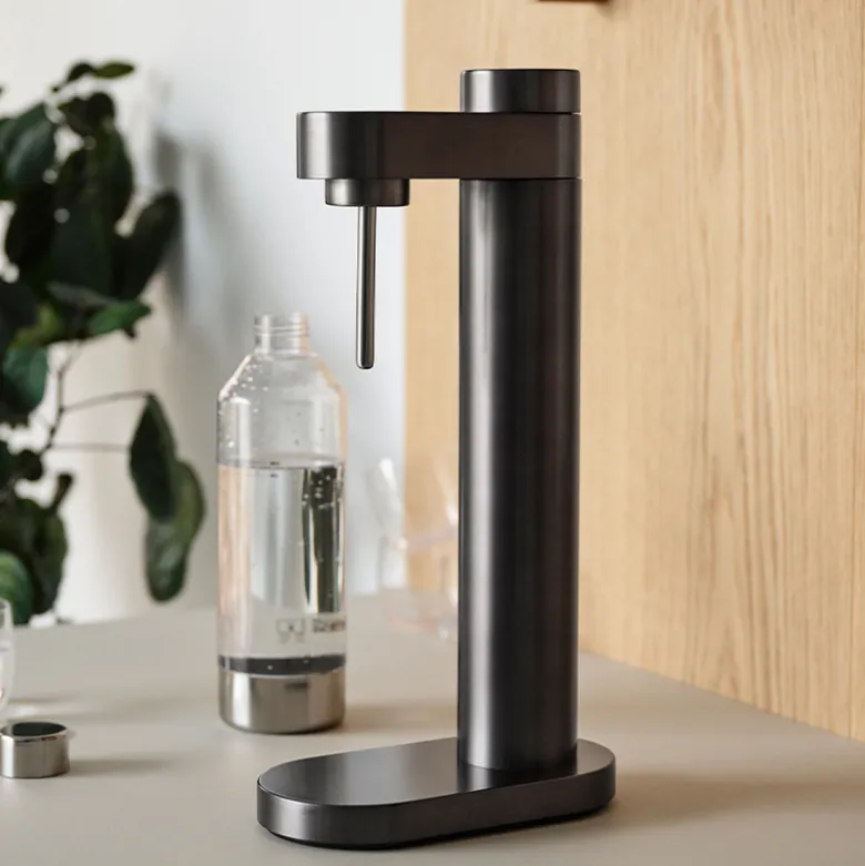 Stelton Brus sodavandsmaskine black metallic