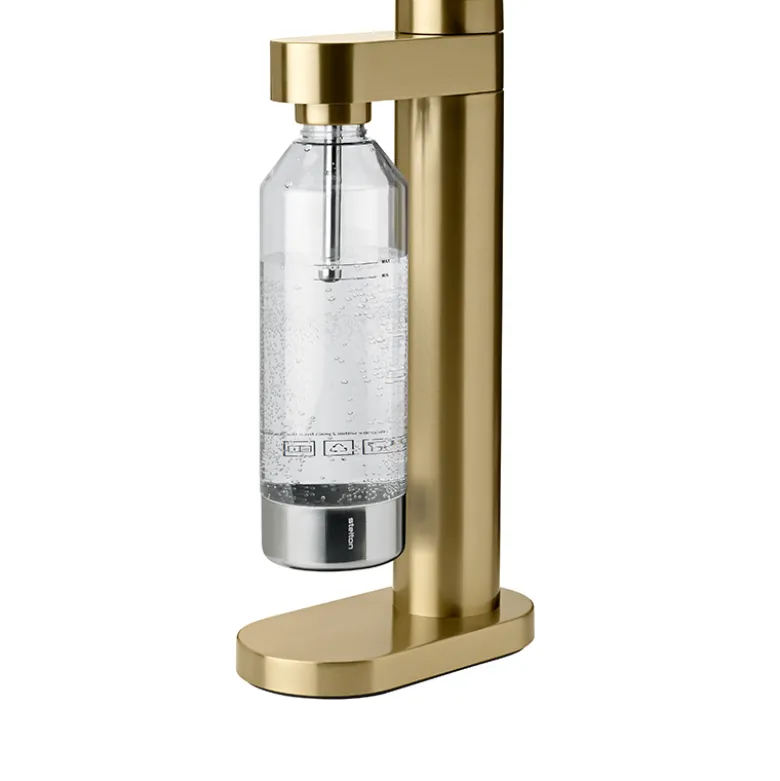 Stelton Brus sodavandsmaskine brushed brass