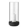Stelton Classic hurricane lysestage sort H29 cm