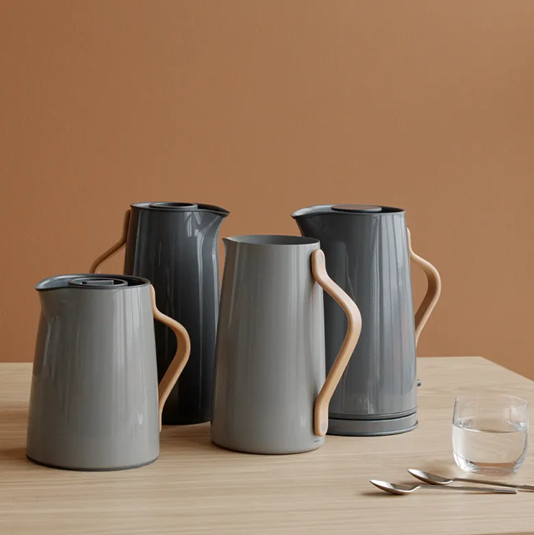 Stelton Emma Termokande Kaffe Grey 1,2 Liter