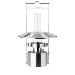 Stelton EM Portable LED skibslampe stål H 43 cm