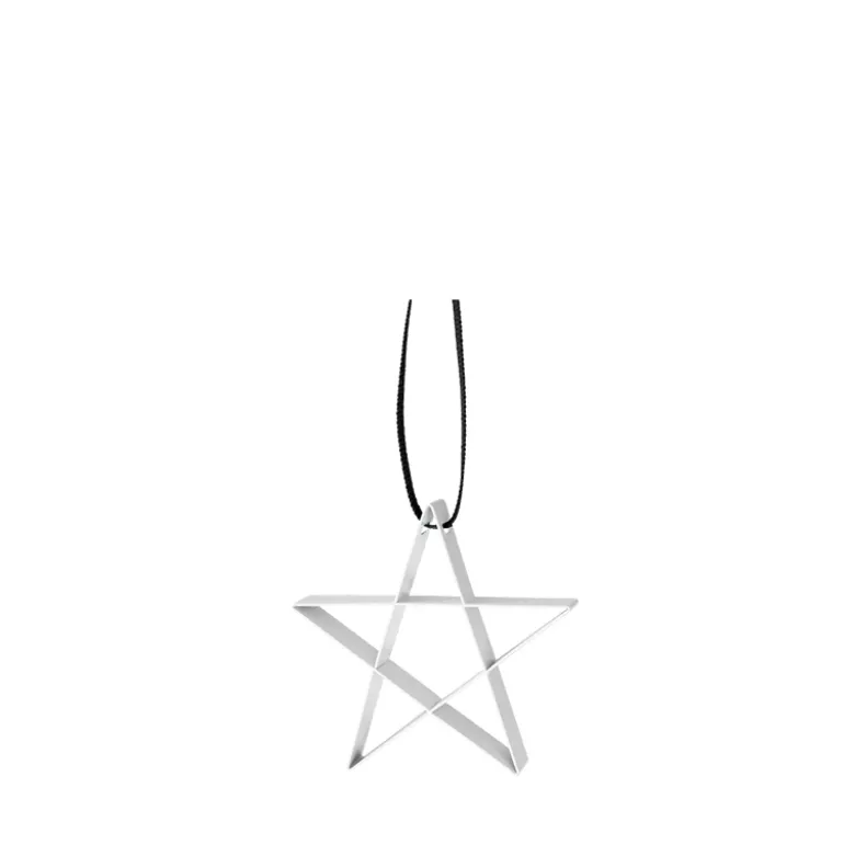 Stelton Figura ornament juletræ lille hvid 5 cm