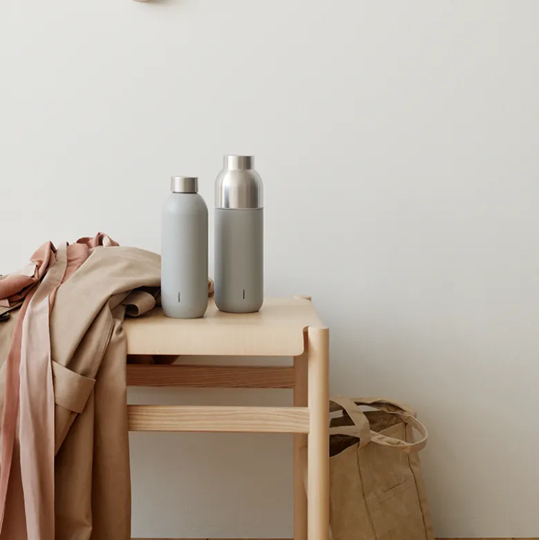 Stelton Keep Cool Termoflaske Light Grey 0,6 liter