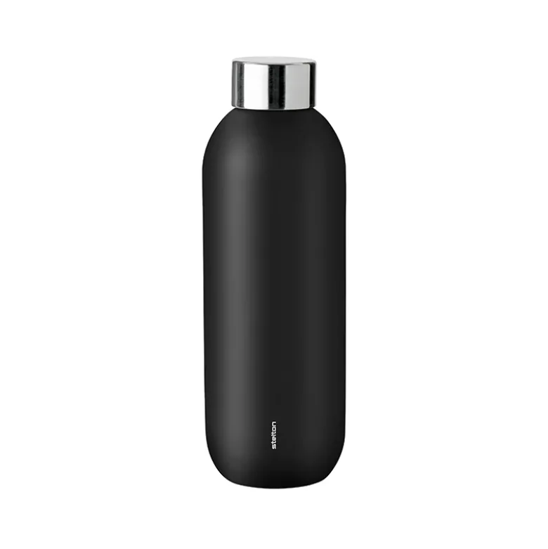 Stelton Keep Cool termoflaske sort 0,6 liter