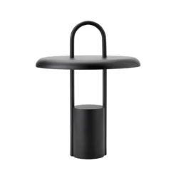 Stelton Pier transportabel LED lampe black
