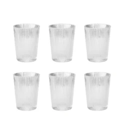 Stelton Pilastro drikkeglas klar 6 stk 150 ml