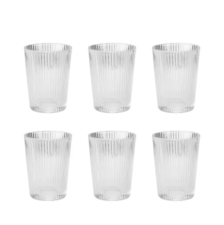 Stelton Pilastro drikkeglas klar 6 stk 150 ml