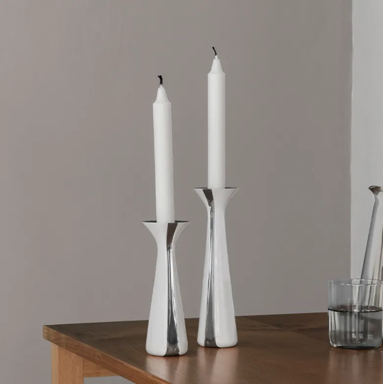 Stelton Unified lysestage hvid 21 cm