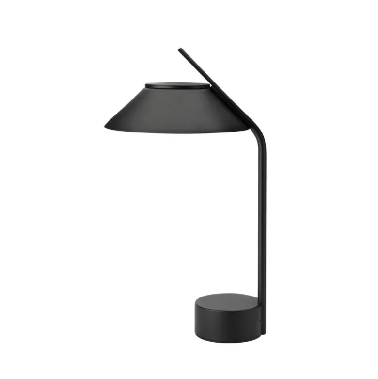 Stelton Vinkel LED lampe sort H 41,5 cm