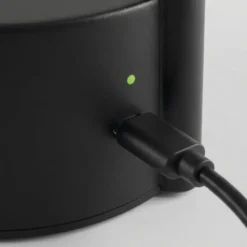 Stelton Vinkel LED lampe sort H 41,5 cm