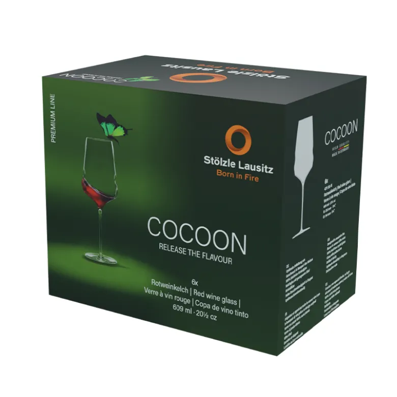 Stölzle Cocoon rødvinglas 60,9 cl 6 stk.