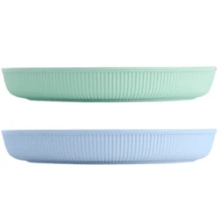 Tallerken assorterede farver Ø 20 cm 4 stk.