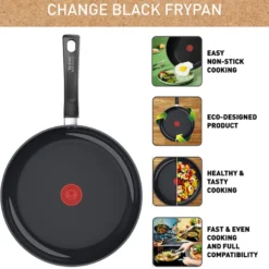Tefal Change stegepande sort Ø 28 cm