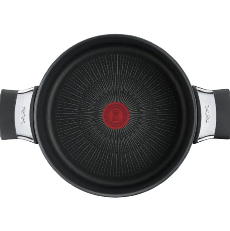 Tefal Excellence gryde sort med låg 5.4 liter