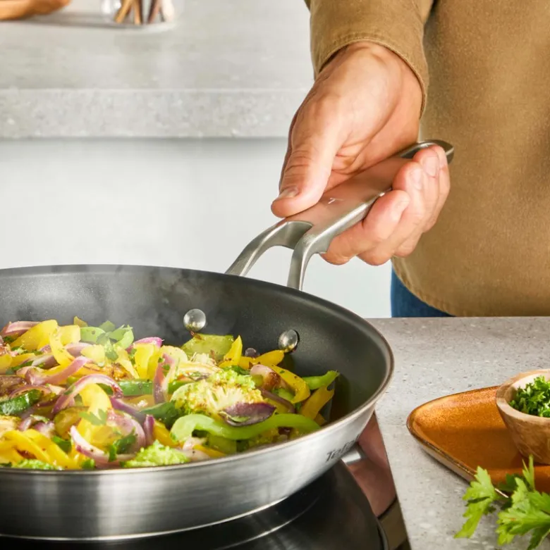 Tefal Extreme non-stick stegepande rustfrit stål Ø 24 cm