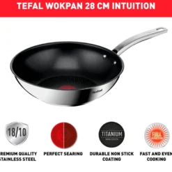 Tefal Intuition non-stick wok Ø 28 cm