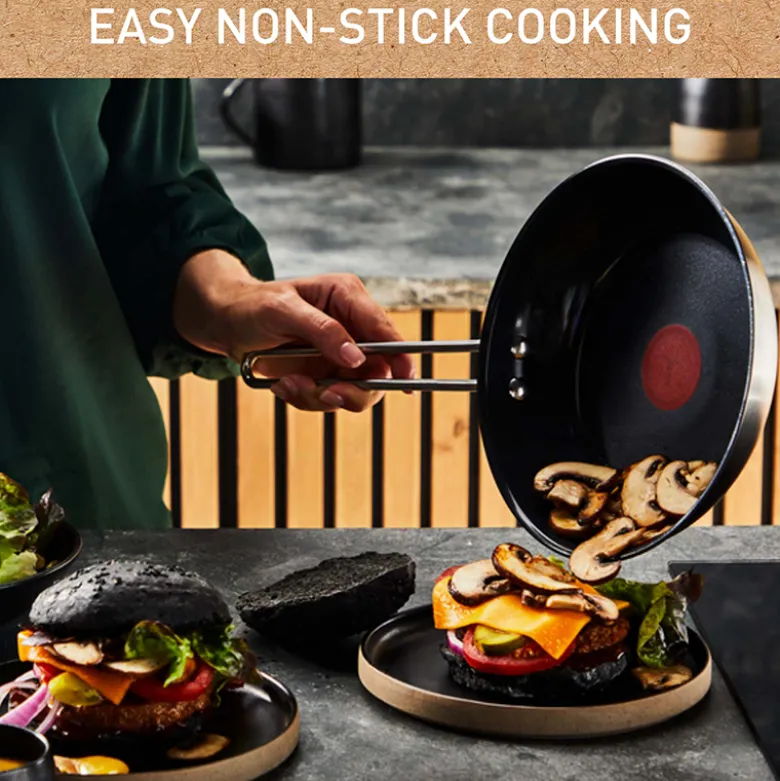 Tefal Nordica stegepande sort Ø 20 cm