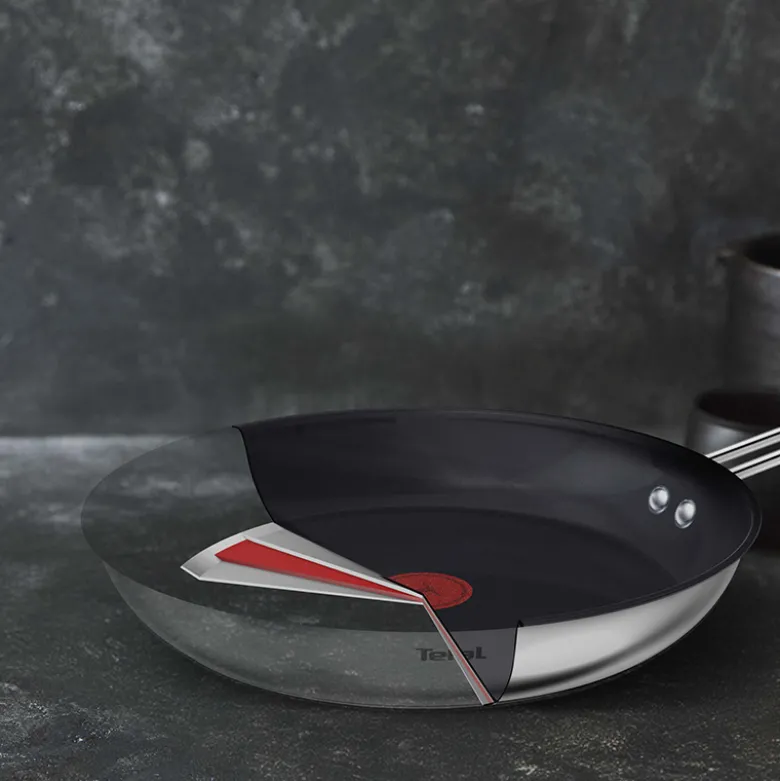 Tefal Nordica wok sort Ø 28 cm