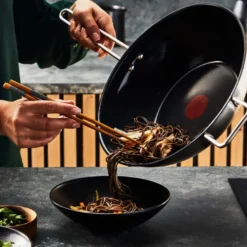 Tefal Nordica wok sort Ø 28 cm