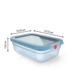 Tefal OneClick Fresh opbevaringsboks blå 1,2 liter