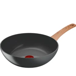 Tefal Renew wokpande med keramisk belægning grå 28 cm