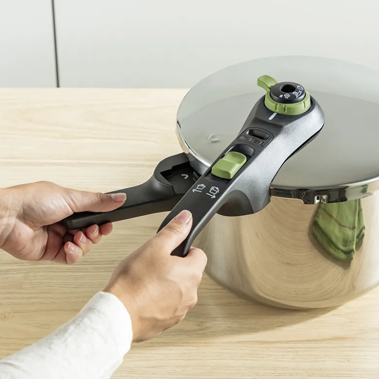 Tefal Secure Trendy trykkoger stål 4 liter