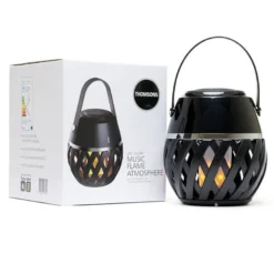 Thomsons Globe LED lampe sort