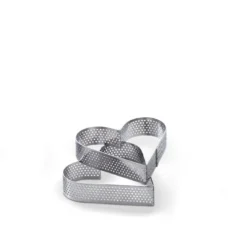 Tærteform hjerte 2 Stk. 9 Cm