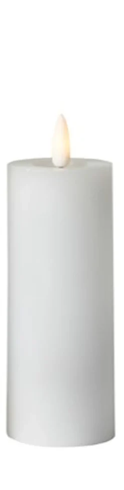 Umbra LED vokslys hvid 15 cm