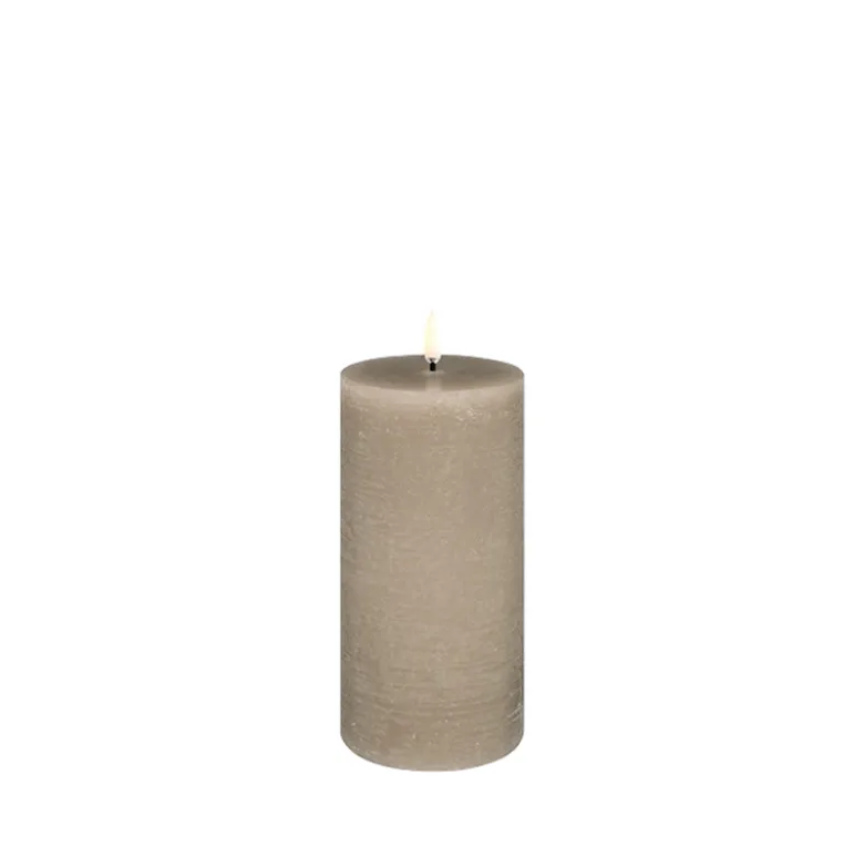 Uyuni Lighting LED bloklys Ø 7,8 x H 15 cm sandstone
