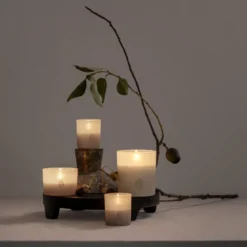 Uyuni Lighting LED glas lys vanilla H 10,2 cm
