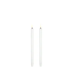 Uyuni Lighting LED mini kronelys hvid 2 stk. H 25 cm