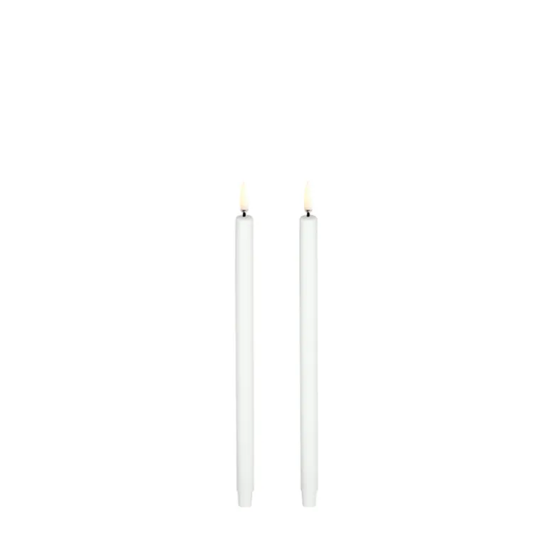 Uyuni Lighting LED mini kronelys hvid 2 stk. H 25 cm