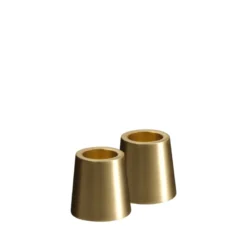 Uyuni Lighting lysestage mini taper messing 2 stk. H 2,3 cm