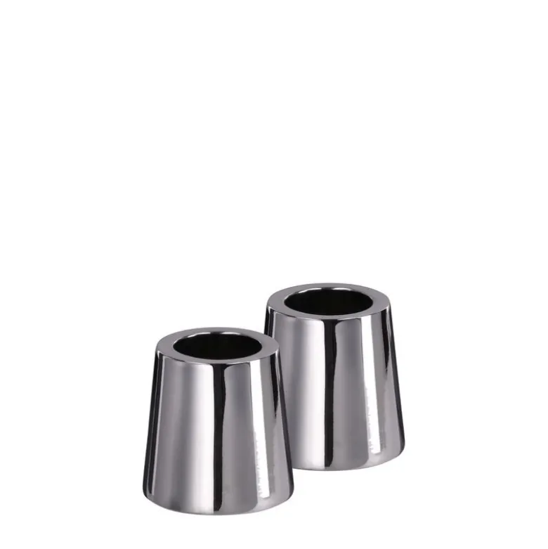 Uyuni Lighting lysestage mini taper krom 2 stk. H 2,3 cm