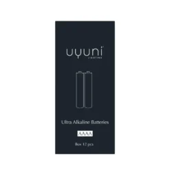 Uyuni Ligthing Ultra alkaline AAAA batteri 1,5V 12 stk.