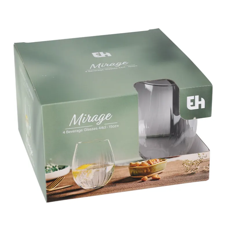 Vandglas Mirage 4 stk. 44 cl