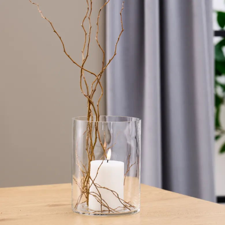 Vase cylinder glas Ø 15 H 20 cm