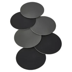 Vendbare glasbrikker Ø 10 cm 6 stk. assorterede farver