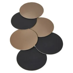 Vendbare glasbrikker Ø 10 cm 6 stk. assorterede farver
