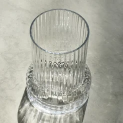 Villa Collection Hvils vase klar glas H 29 cm