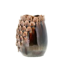 Villa Collection Major vase brun stentøj 29,5 cm