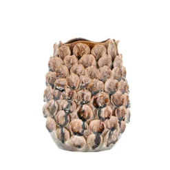 Villa Collection Major vase brun stentøj 29,5 cm