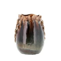 Villa Collection Major vase brun stentøj 29,5 cm