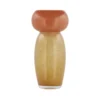Villa Collection Styles vase gul/amber 30 cm