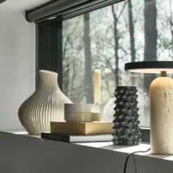 Villa Collection vase creme 28 cm