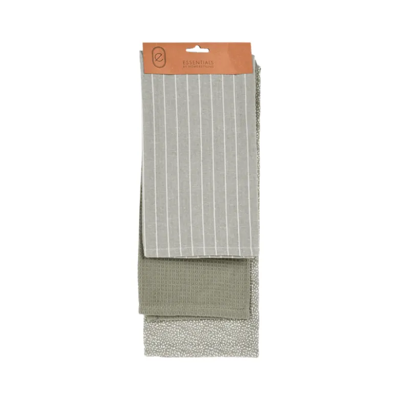 Viskestykker 3 stk. af 3 assorterede farver