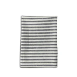 Viskestykke stribet blå 70x50 cm